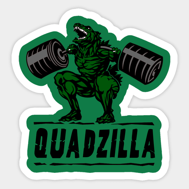 Quadzilla Sticker by Christastic